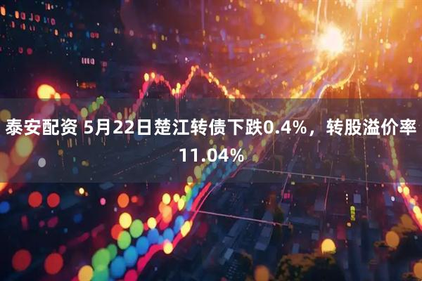 泰安配资 5月22日楚江转债下跌0.4%，转股溢价率11.04%