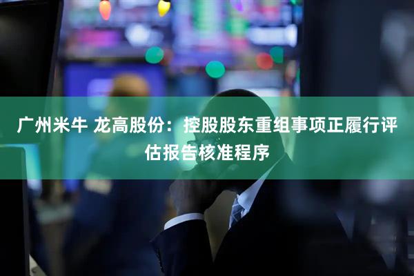广州米牛 龙高股份：控股股东重组事项正履行评估报告核准程序